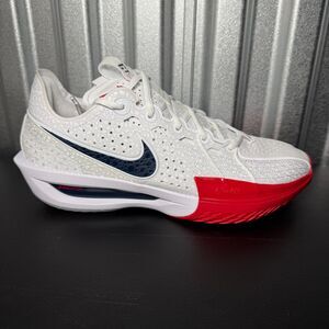 Nike Air Zoom GT Cut 3 USA White Blue Red Basketball DV2913-103 Men's Size 8.5